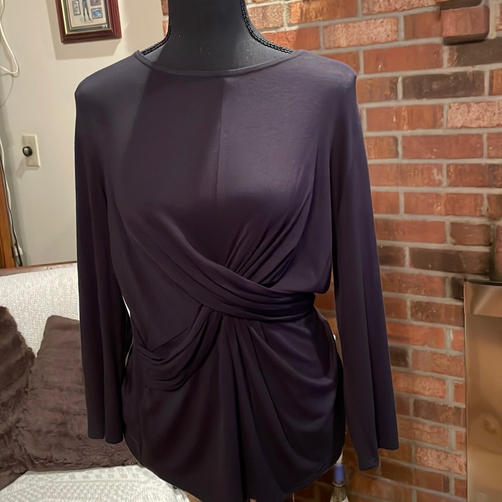 Juicy Couture black 3/4 sleeve shirt.